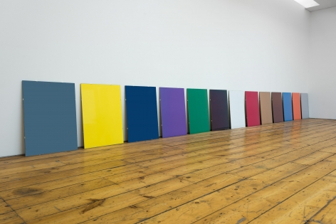 Colori, 2016 13 unframed B2 coloured cardboards